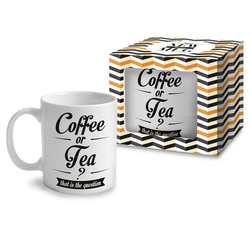 Κούπα Πορσελάνη  Coffee or Tea