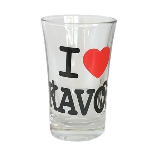 Σφηνάκι Κολωνάτο I LOVE KAVOS