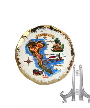 Πιάτο Λευκό Νο 10 Κέρκυρα