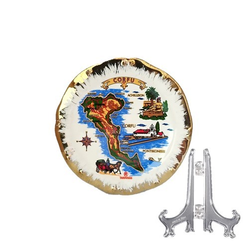 Πιάτο Λευκό Νο 10 Κέρκυρα