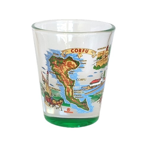 Σφηνάκι Κωνικό Χρωματιστό Κέρκυρα