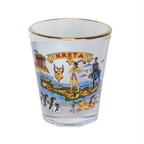 Σφηνάκι  Κωνικό  Χρυσή Ρίγα Κρήτη