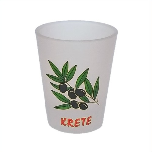 Σφηνάκι Κωνικό Οπάλ Ελιά Κρήτη