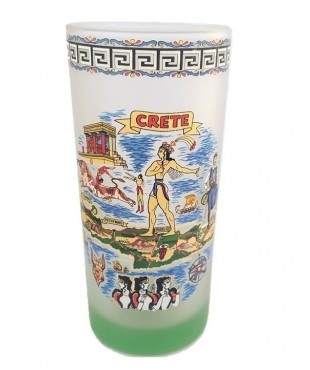 Ποτήρι Νερού  Οπάλ Χρωματιστό Κρήτη