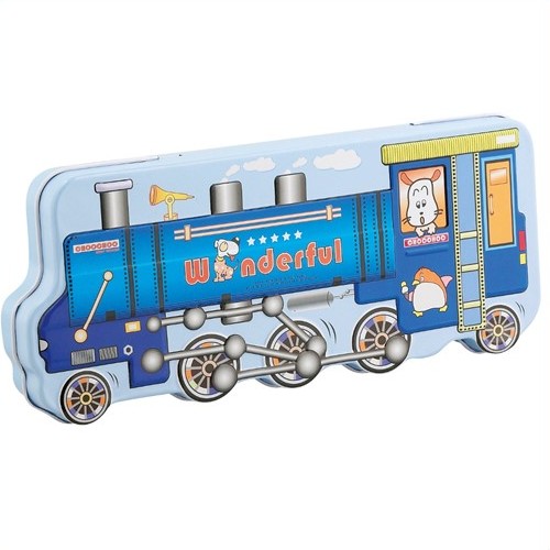 Κασετίνα Μεταλλική Τρένο