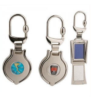 Μπρελόκ Μεταλλικό Στρογγυλό Φωτό