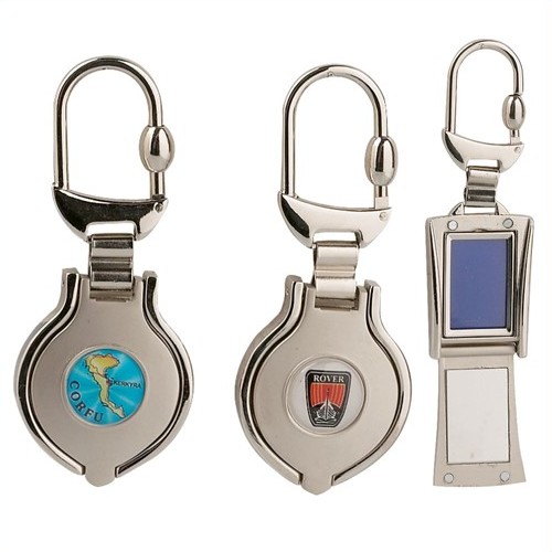 Μπρελόκ Μεταλλικό Στρογγυλό Φωτό