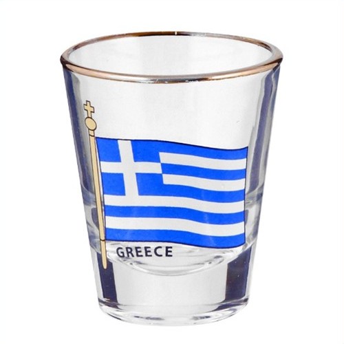 Σφηνάκι Κωνικό Χρυσή Ρίγα Σημαία