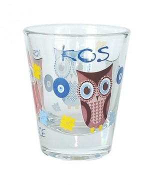 Σφηνάκι Κωνικό Κουκουβάγια