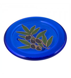 Σουβέρ Γυάλινο Ελιά