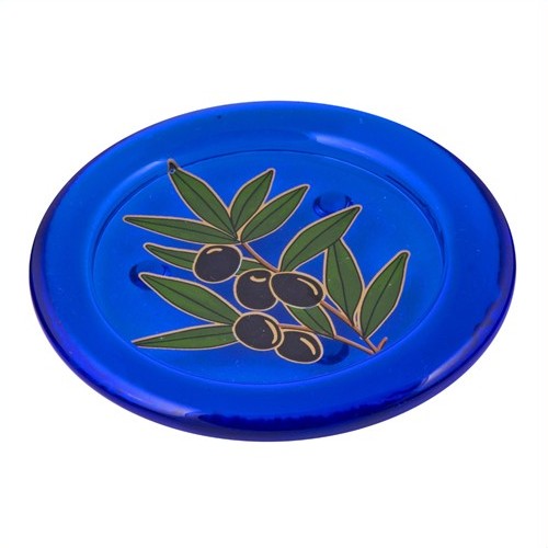 Σουβέρ Γυάλινο Ελιά