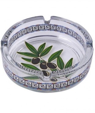 Τασάκι Γυάλινο Ελιά