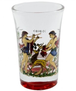 Σφηνάκι Κολωνάτο Χρωματιστό Αρχαϊκό