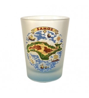 Σφηνάκι Κωνικό Οπάλ Χρωματιστό Σάμος