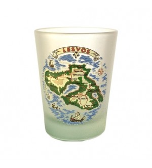 Σφηνάκι Κωνικό Οπάλ Χρωματιστό Λέσβος