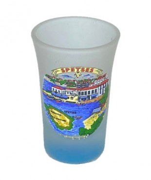 Σφηνάκι Κολωνάτο Οπάλ Χρωματιστό Σπέτσες