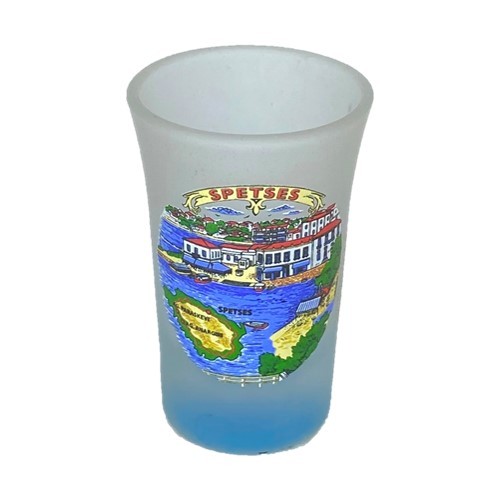 Σφηνάκι Κολωνάτο Οπάλ Χρωματιστό Σπέτσες