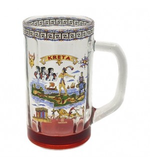 Ποτήρι Μπύρας Χρωματιστό Α' Μαίανδρος 