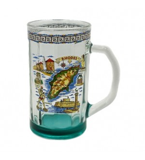 Ποτήρι Μπύρας Β' Χρωματιστό