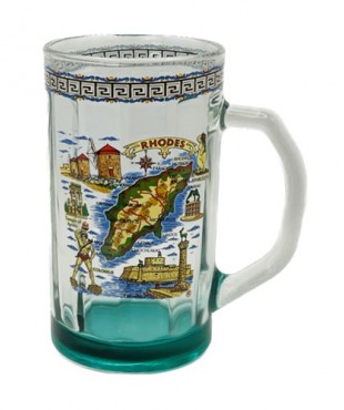 Ποτήρι Μπύρας Β' Χρωματιστό