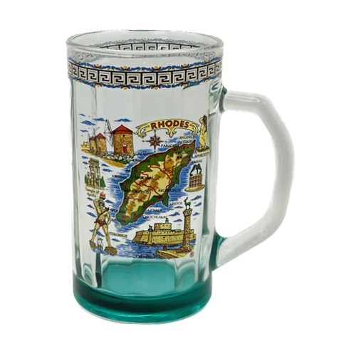 Ποτήρι Μπύρας Β' Χρωματιστό