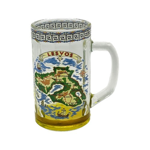 Ποτήρι Μπύρας Γ' Χρωματιστό Μαίανδρος