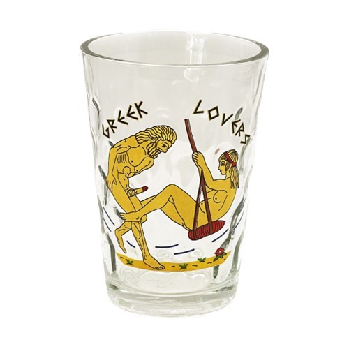 Ποτήρι Νερού Γυαλί Μεσαίο Σατυρικό