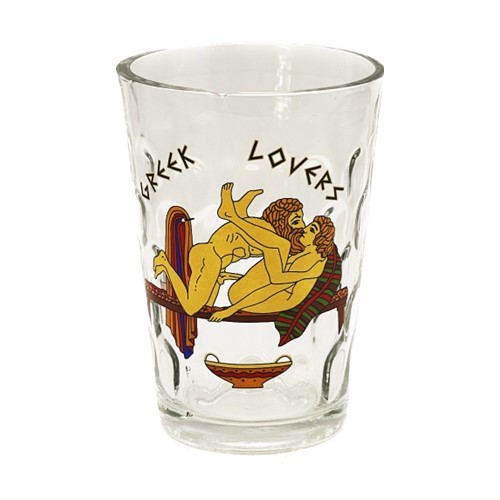 Ποτήρι Νερού Γυαλί Μεσαίο Σατυρικό