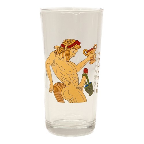 Ποτήρι Νερού Γυαλί Σατυρικό