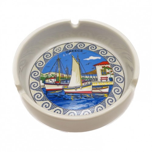 Τασάκι Κεραμικό Α' 10εκ. Νησιώτικο