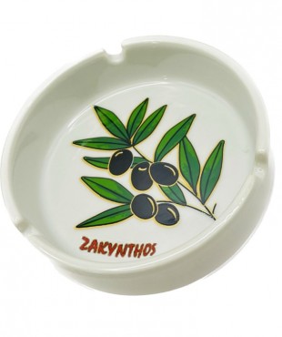 Τασάκι Κεραμικό Α' 10εκ. Ελιά