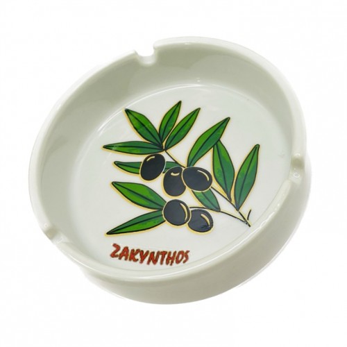 Τασάκι Κεραμικό Α' 10εκ. Ελιά