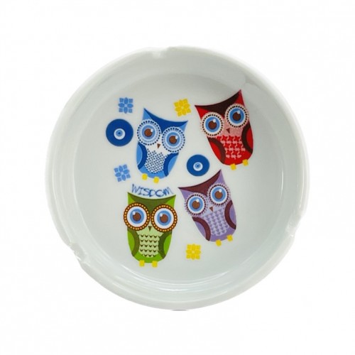 Τασάκι Κεραμικό Α' 10εκ. Κουκουβάγιες