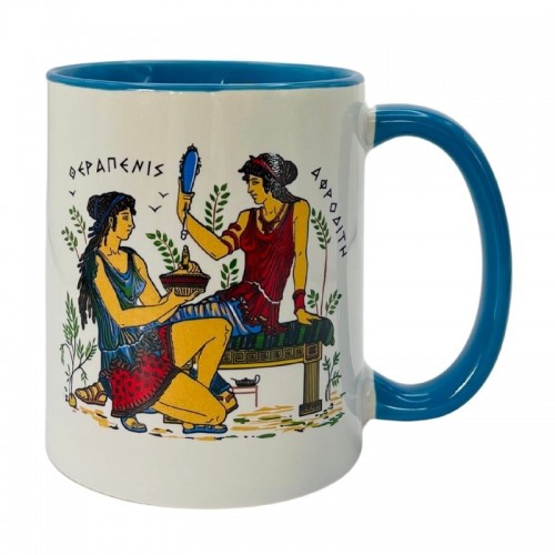 Κούπα Ίσια Χρωματιστή Α' 4 Χρώματα Αρχαϊκό