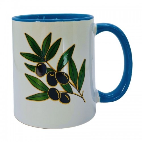 Κούπα Ίσια Χρωματιστή Α' 4 Χρώματα Ελιά