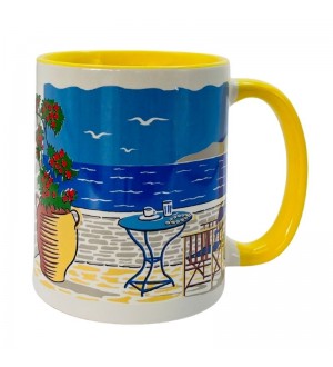 Κούπα Ίσια Χρωματιστή Α' 4 Χρώματα Νησιώτικο