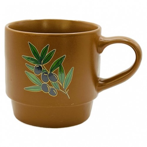 Κούπα Στοιβαζόμενη 4 Χρώματα Ελιά