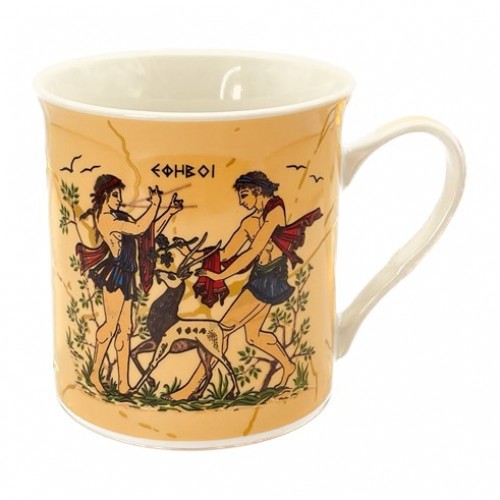 Κούπα Ίσια Πορσελάνη 4 Χρώματα