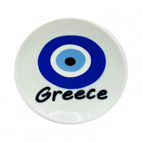 Μαγνήτης Πιατάκι Λευκό Μάτια 6 Σχέδια