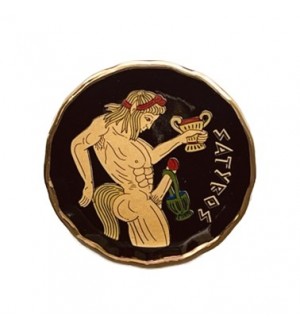 Μαγνήτης Φιστόνι Β' Μαύρο Σατυρικό