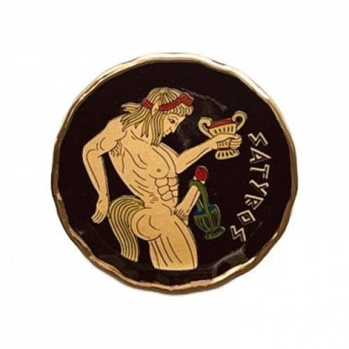 Μαγνήτης Φιστόνι Β' Μαύρο Σατυρικό