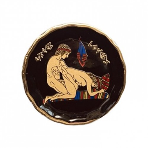 Μαγνήτης Φιστόνι Β' Μαύρο Σατυρικό