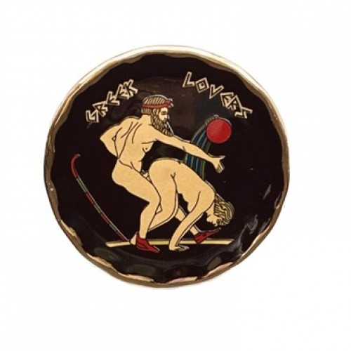 Μαγνήτης Φιστόνι Β' Μαύρο Σατυρικό