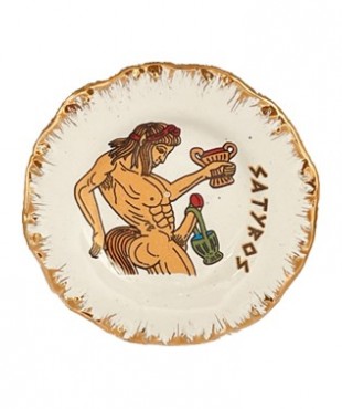 Μαγνήτης Φιστόνι Β' Λευκό Σατυρικό