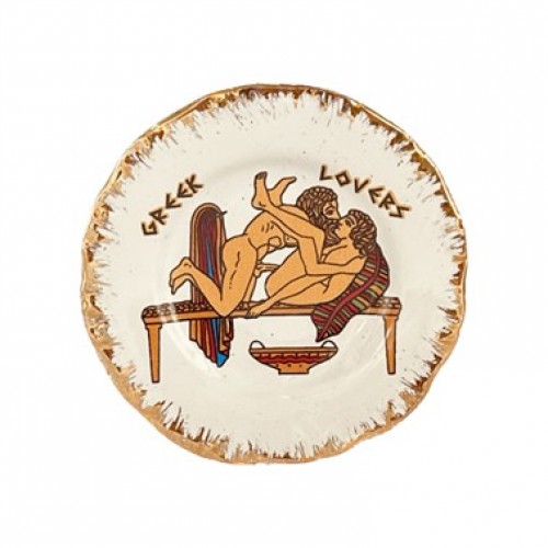 Μαγνήτης Φιστόνι Β' Λευκό Σατυρικό