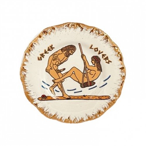 Μαγνήτης Φιστόνι Β' Λευκό Σατυρικό