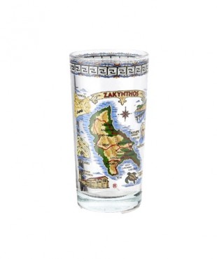 Ποτήρι Νερού Γυαλί Μαίανδρος