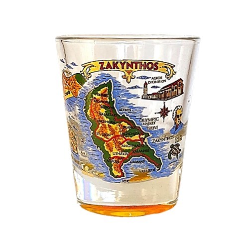 Σφηνάκι Κωνικό Χρωματιστό Ζάκυνθος